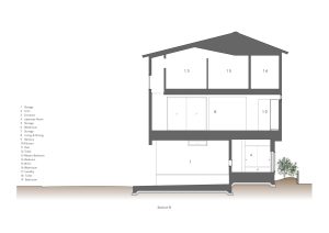 MATIIE | 断面図B | 新築戸建